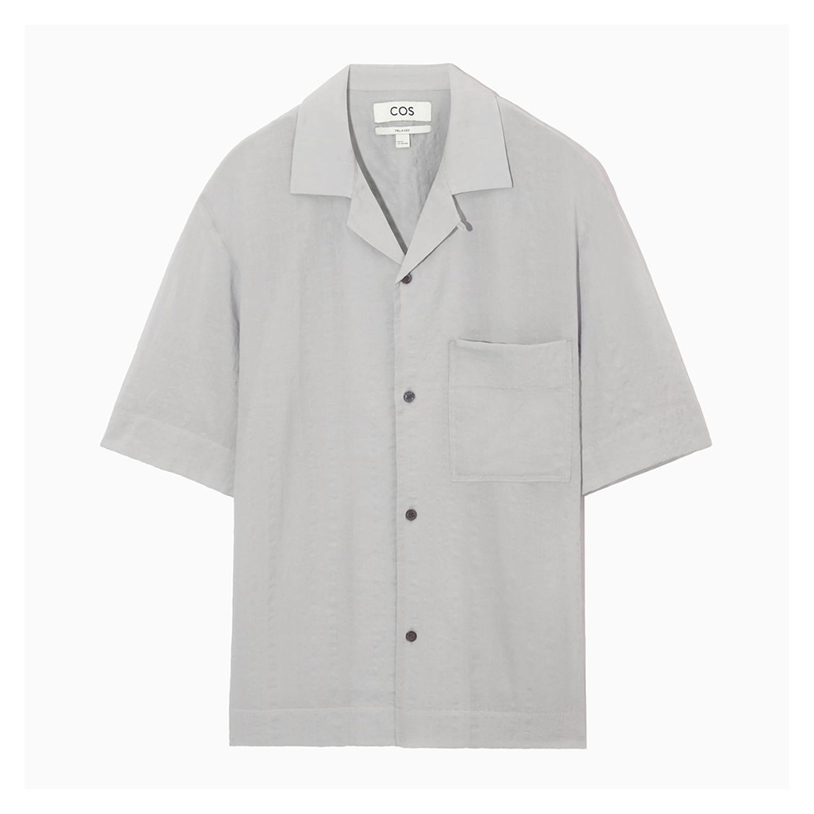 Grey Button-Down Shirt main product photo