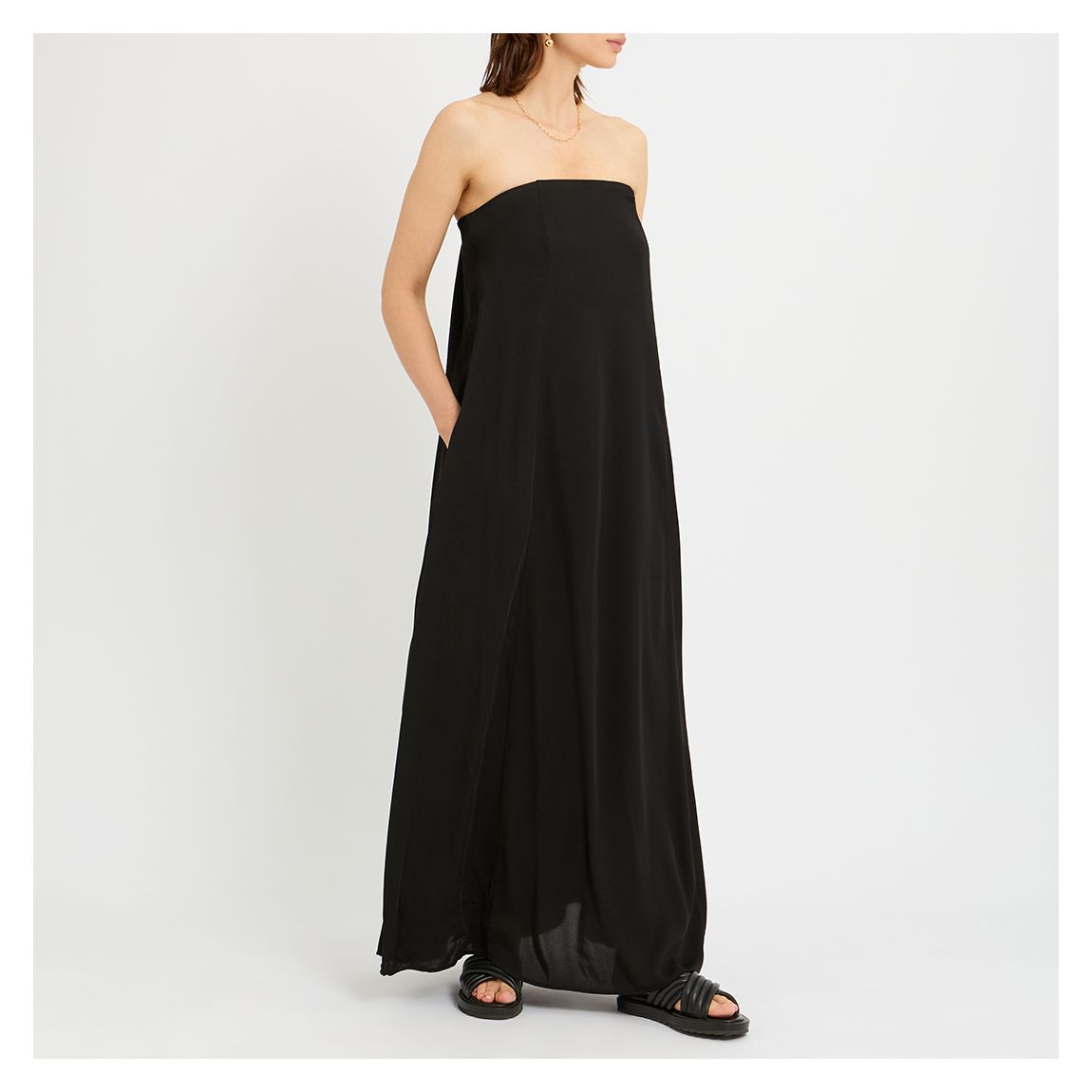 Black Wister Bandeau Maxi main product photo