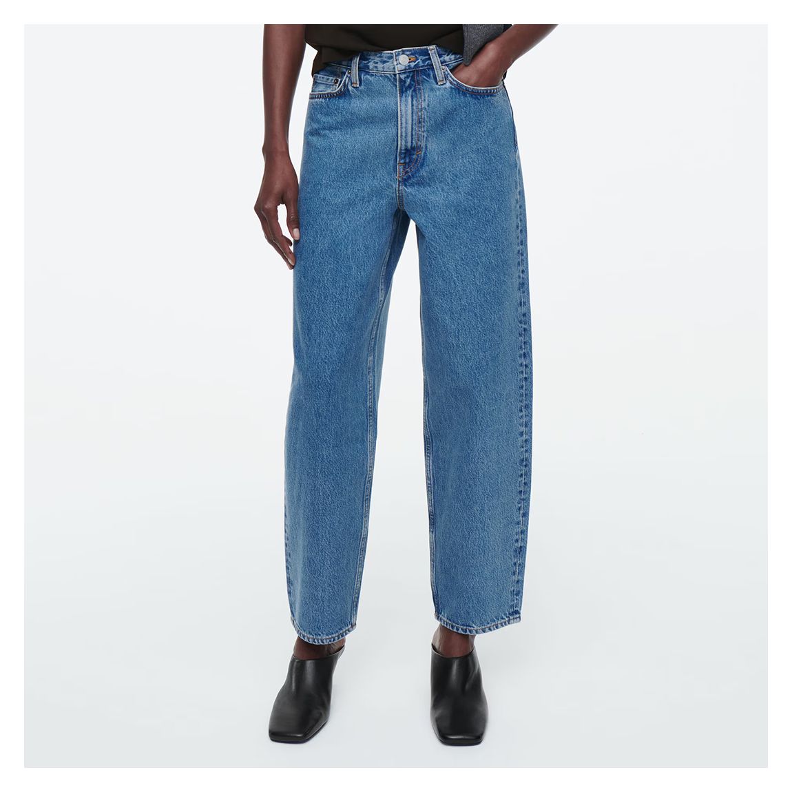 Mid Blue Tapered Jean main product photo