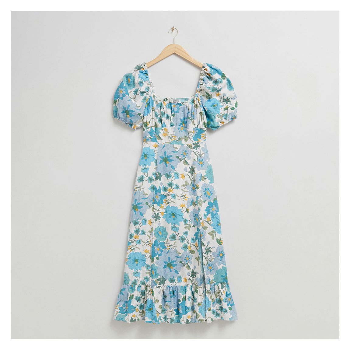 Blue Katya Dress Linen main product photo