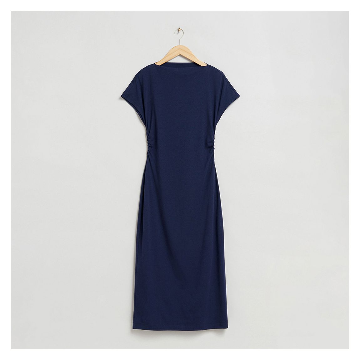 Blue Shortsleeve Midi Dress main product photo