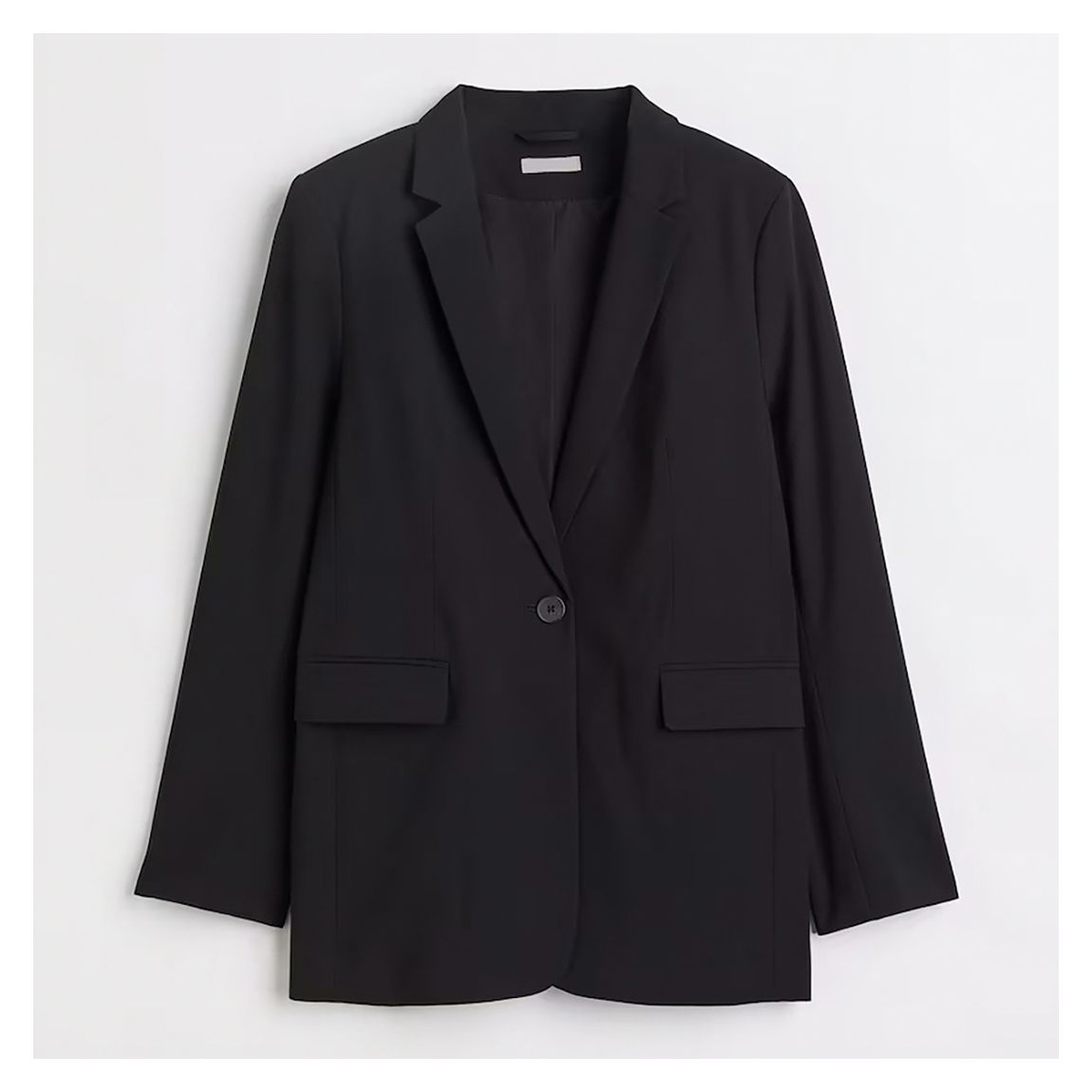 Black Wool Blend Blazer main product photo