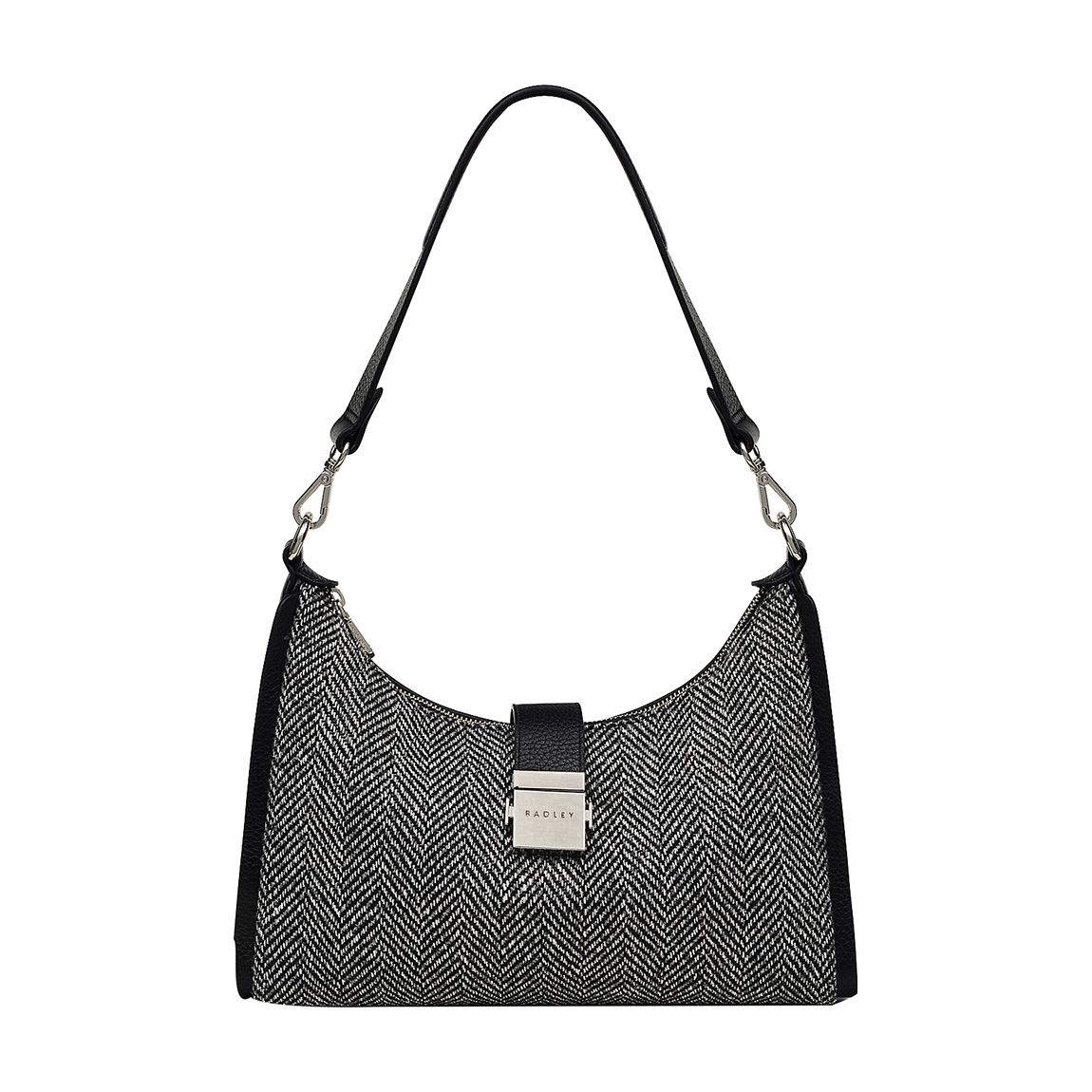 Black Sloane Street Herr Medium Ziptop Shoulder main product photo