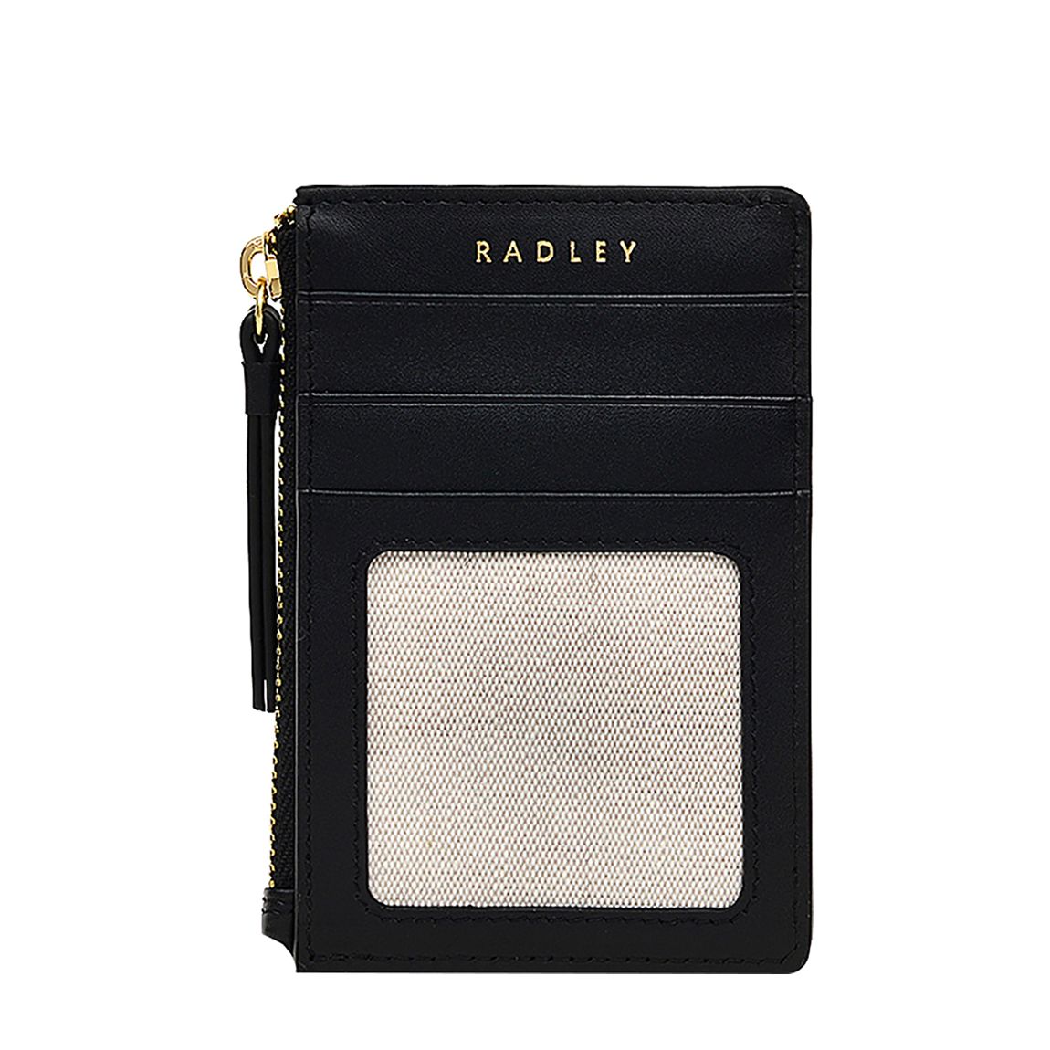 Black Puffy Radley Small Ziptop Coin Purse main product photo