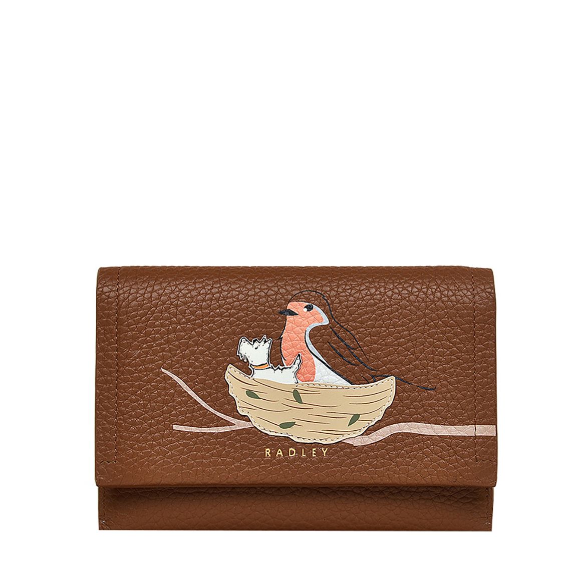 Saddle Robin Medium Flapover Purse main product photo