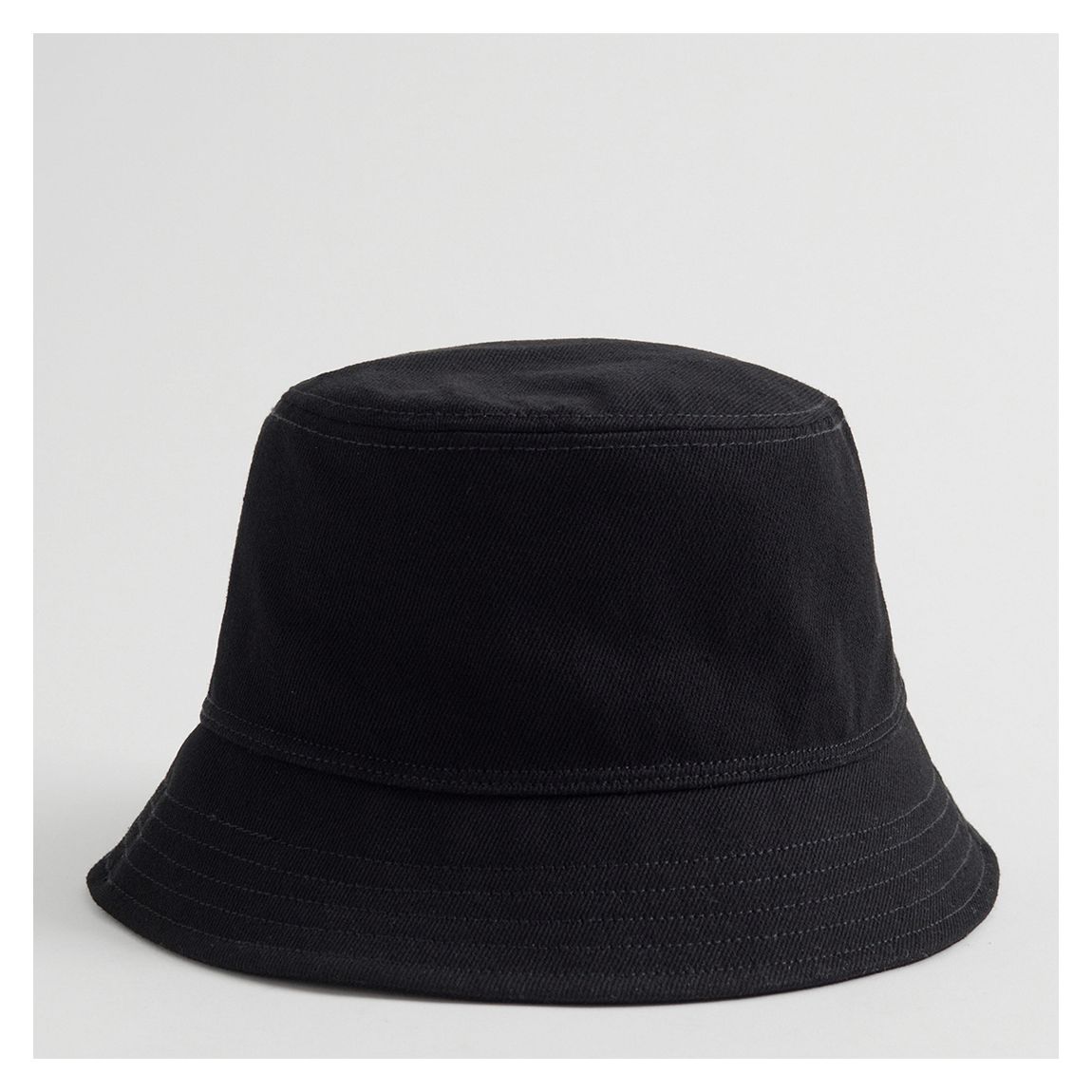Black Denim Bucket Hat main product photo