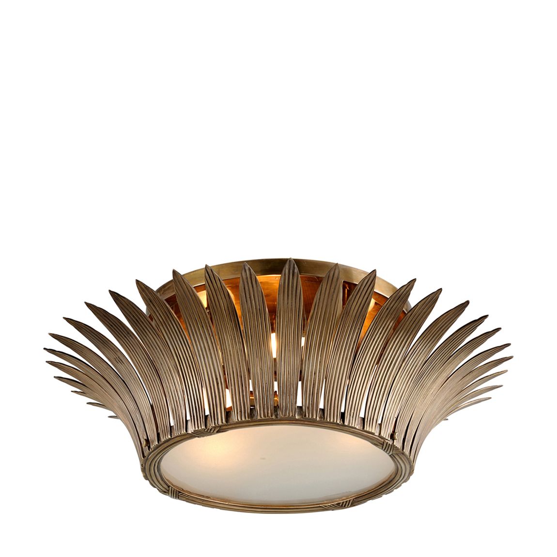 Romanov Flush Mount, Gold main product photo