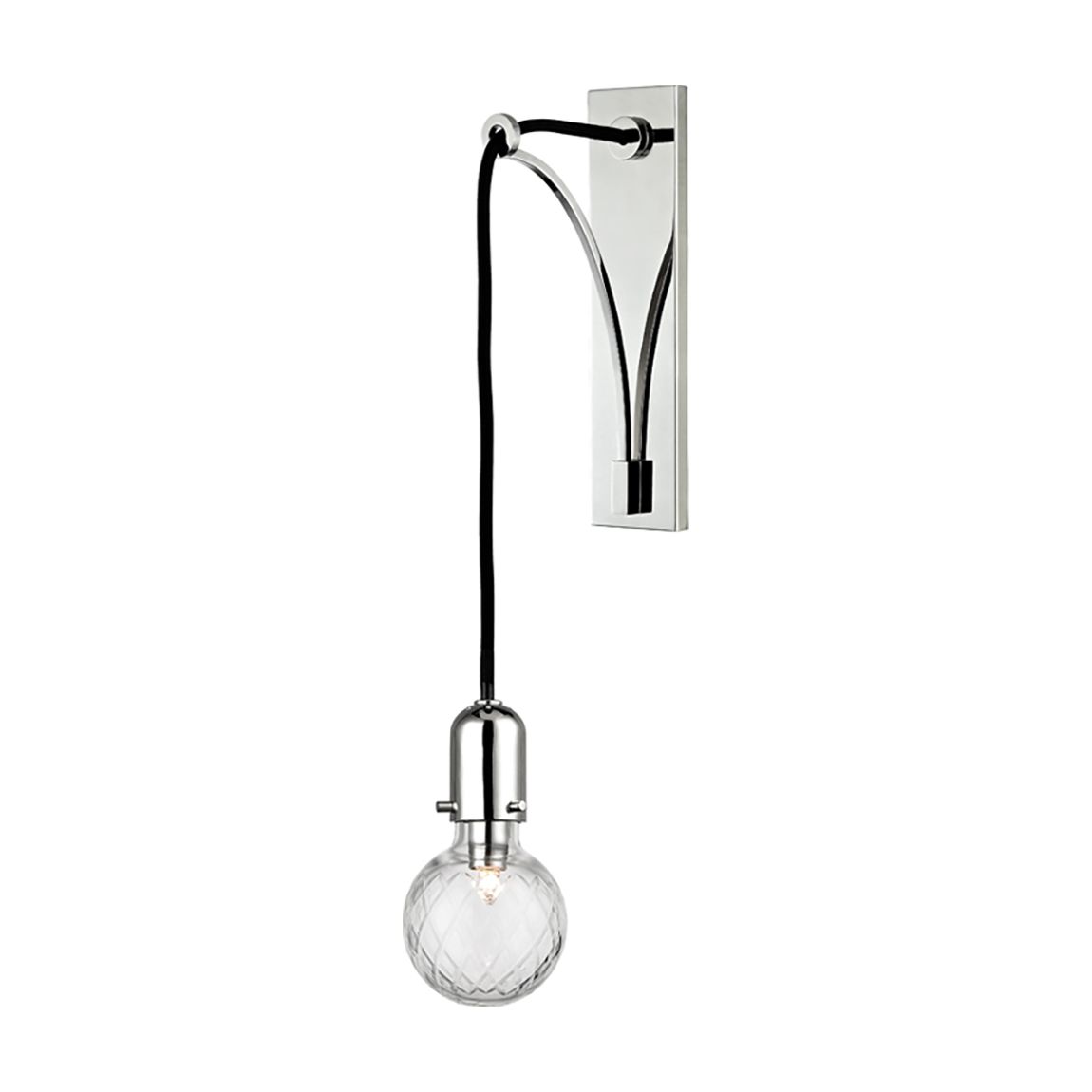 Marlow Wall Sconce, Silver main product photo
