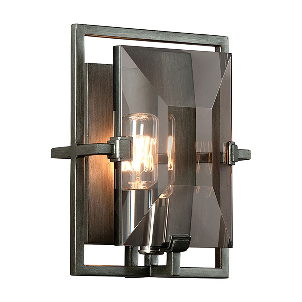Prism Wall Sconce, Silver main product photo