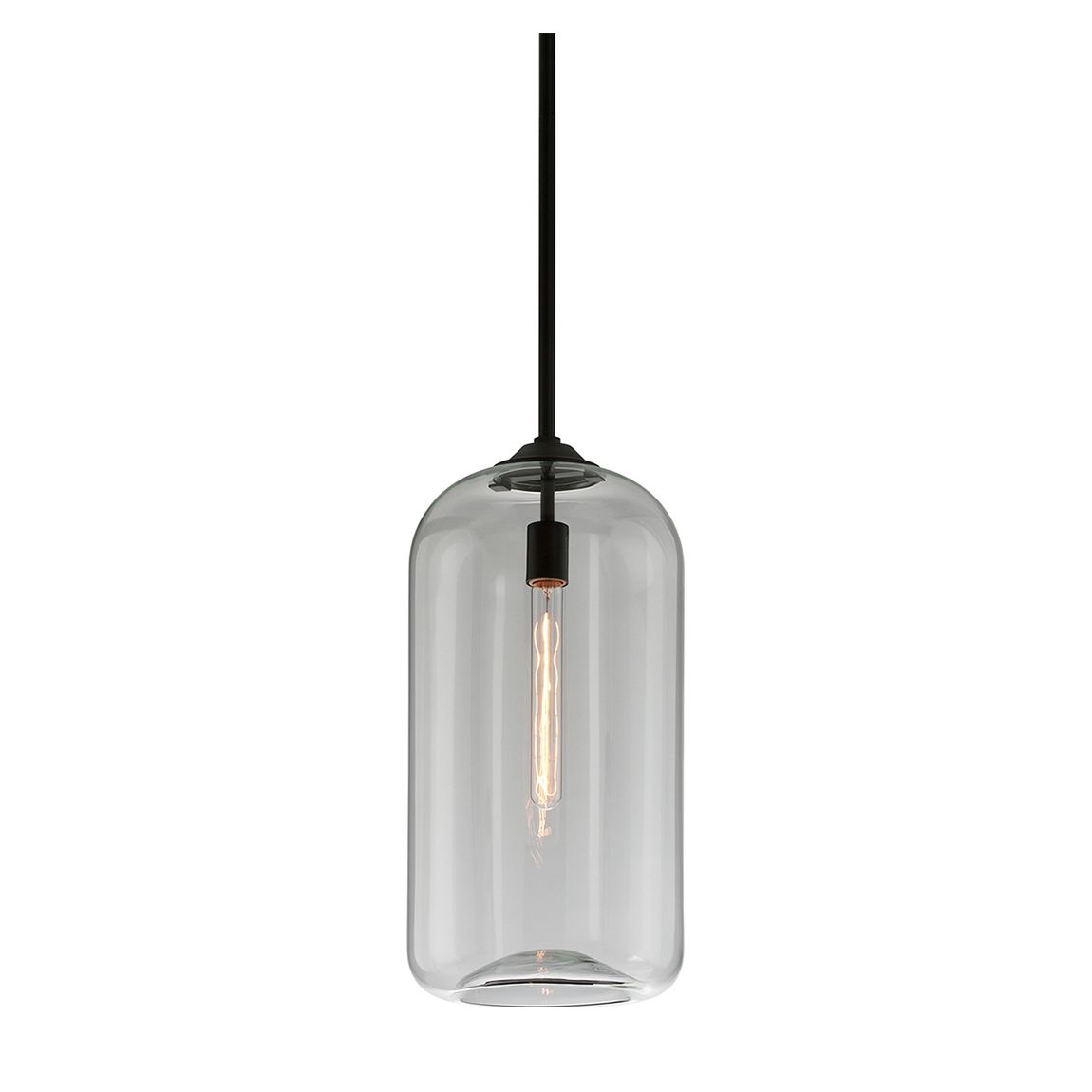 District Pendant, Medium, Soft Black main product photo