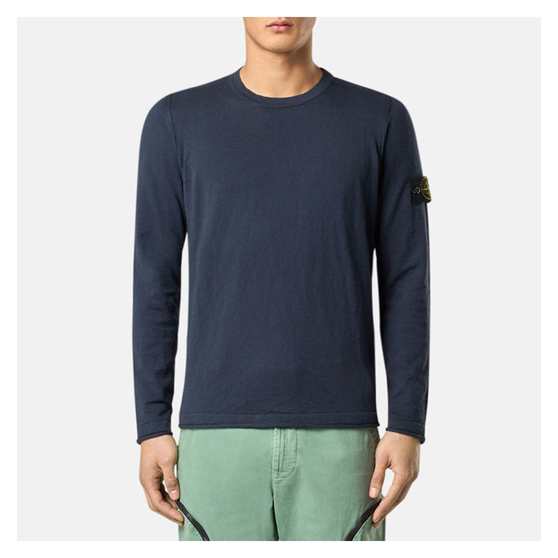 Blue Lightweight Badge Jumper main product photo