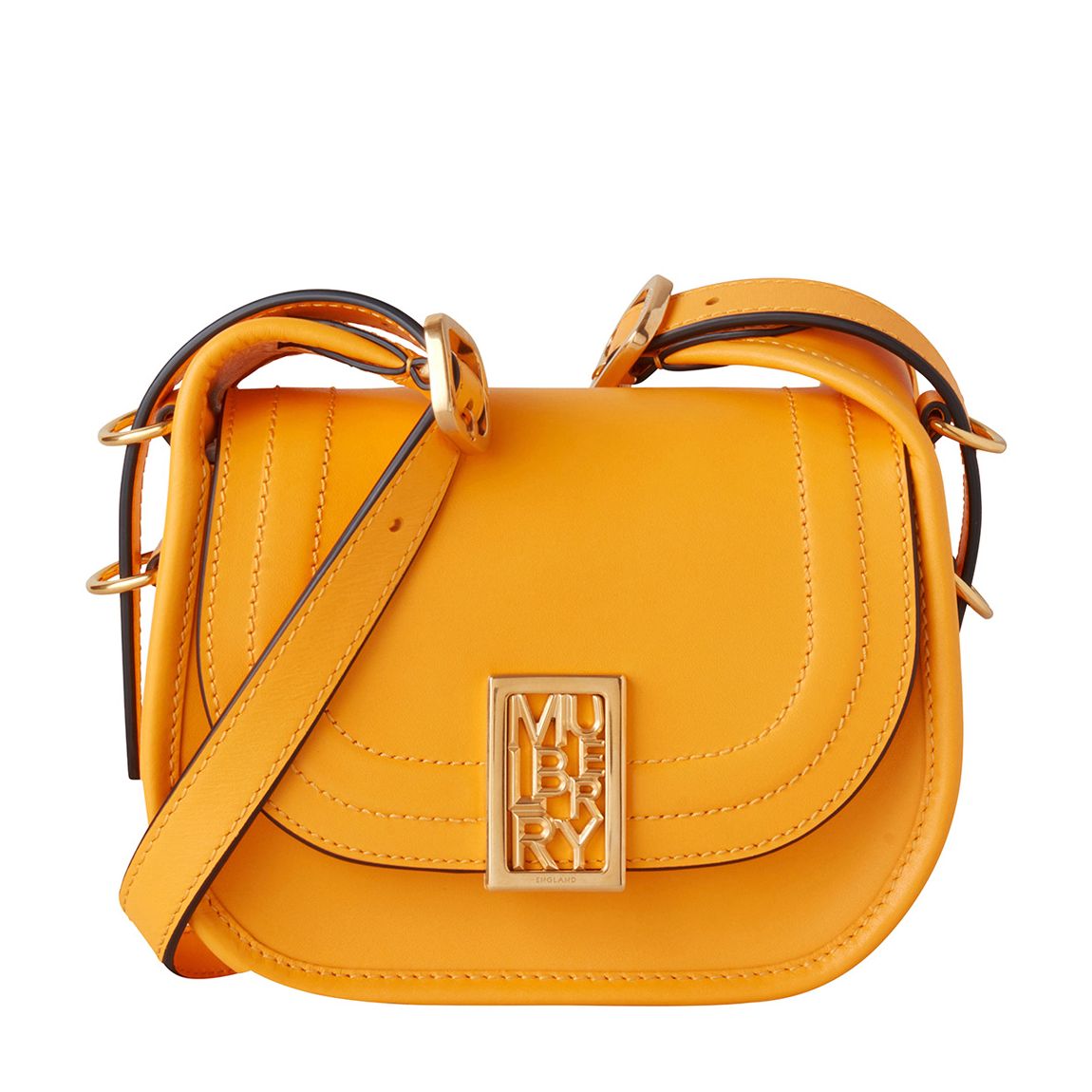 Double Yellow Mini Sadie Satchel main product photo