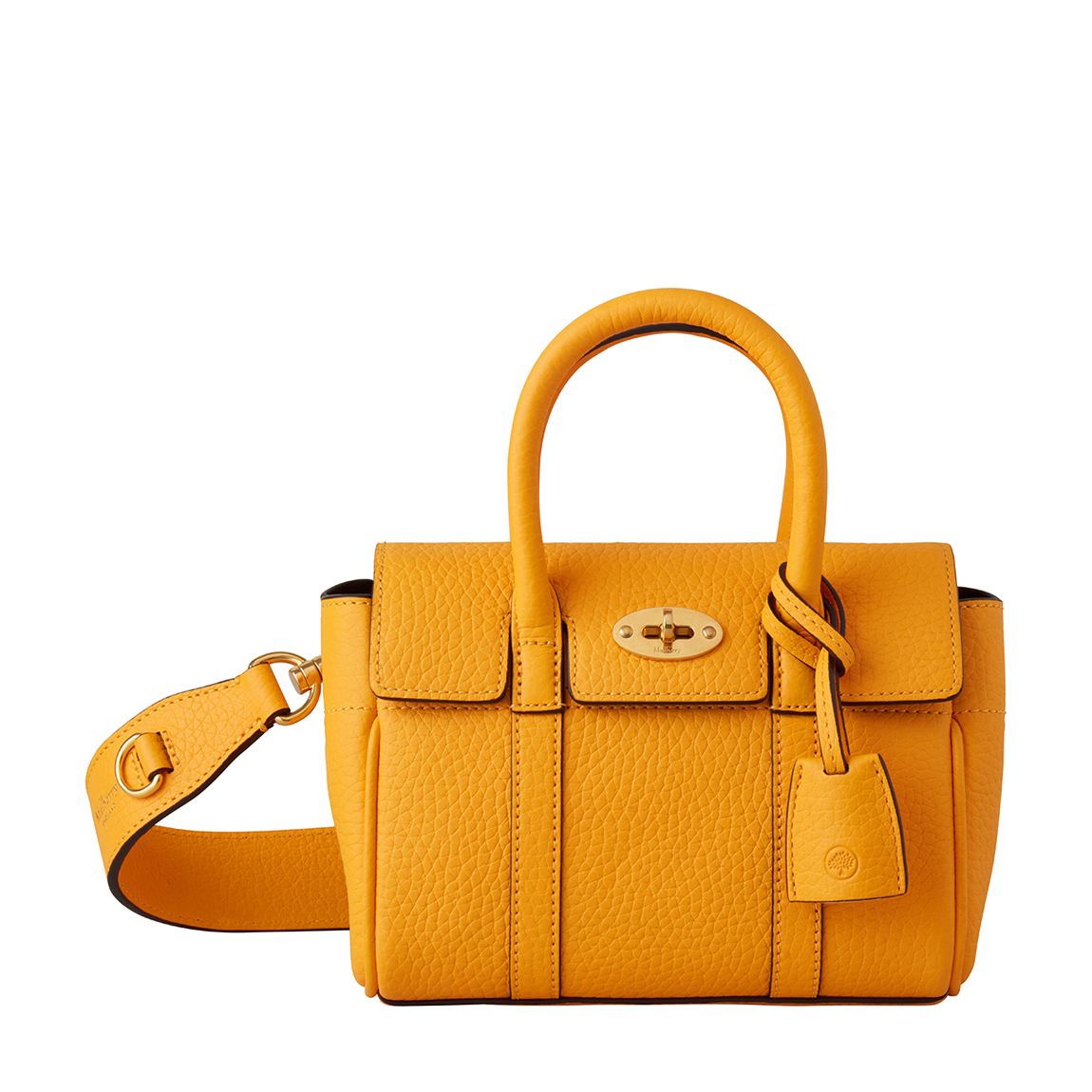 Double Yellow Mini Bayswater Shoulder Bag main product photo