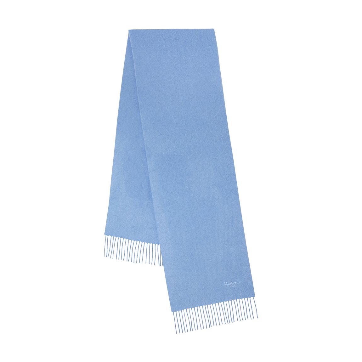 Cornflower Blue Cashmere Scarf main product photo