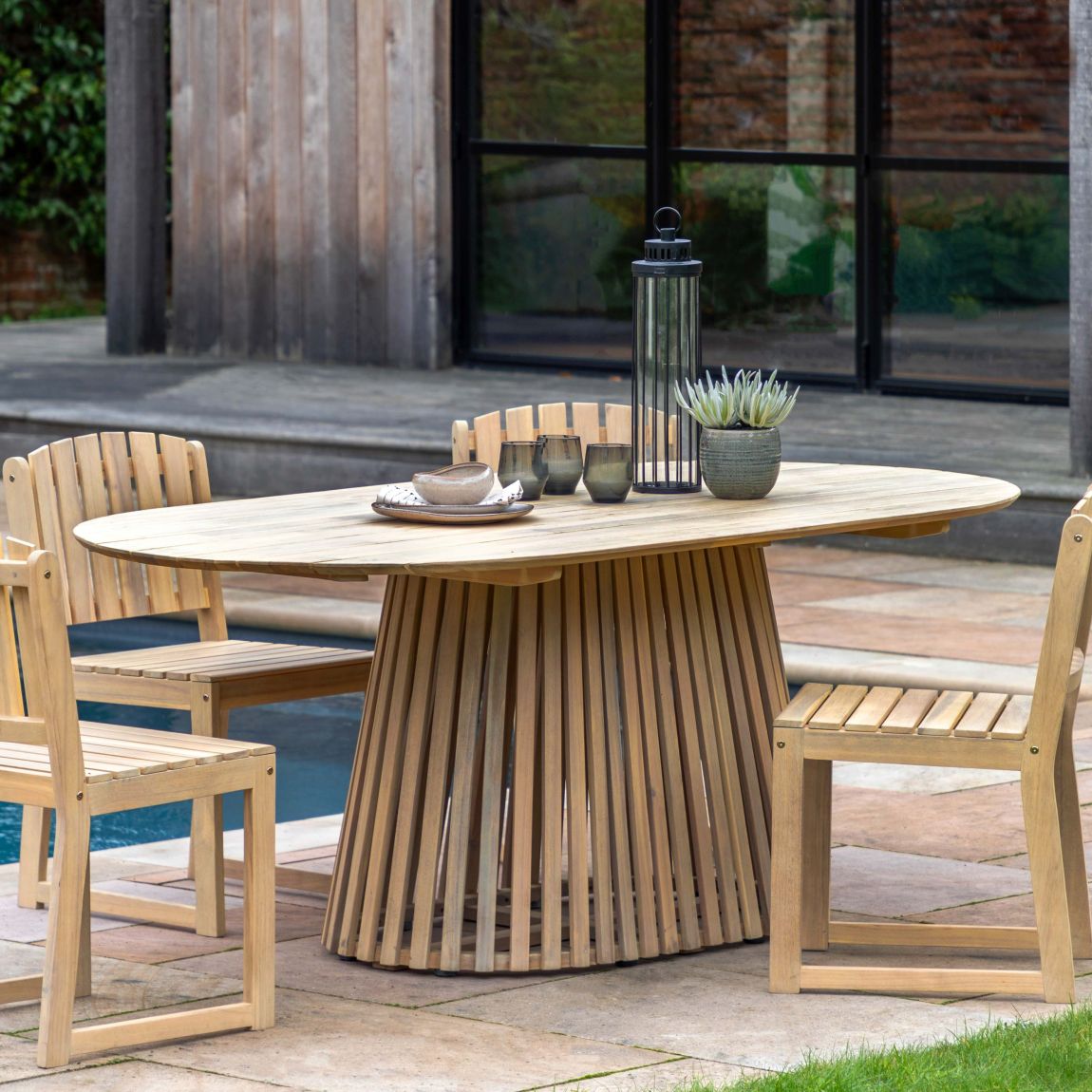 Remington Oval Dining Table 6 Seater main product photo