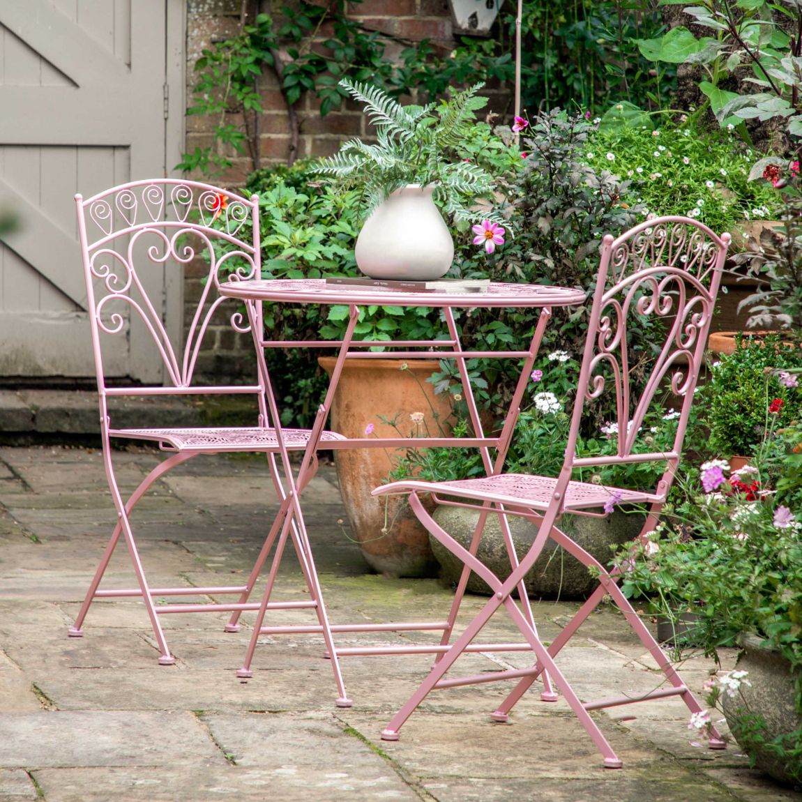 Newport 2 Seater Bistro Set Coral main product photo