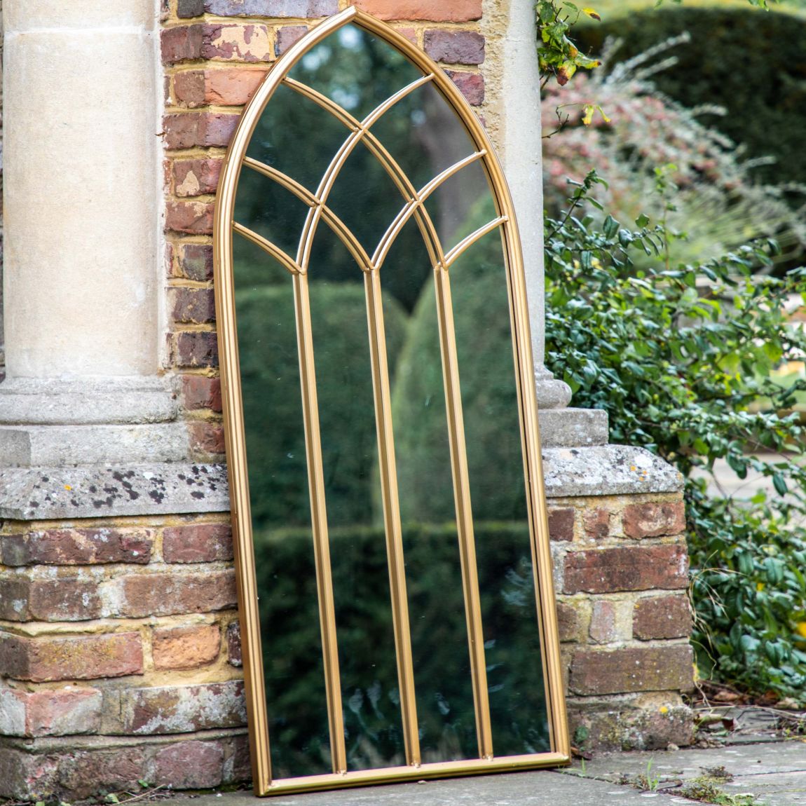 Haven Outdoor Mirror Gold 1150x500mm main product photo