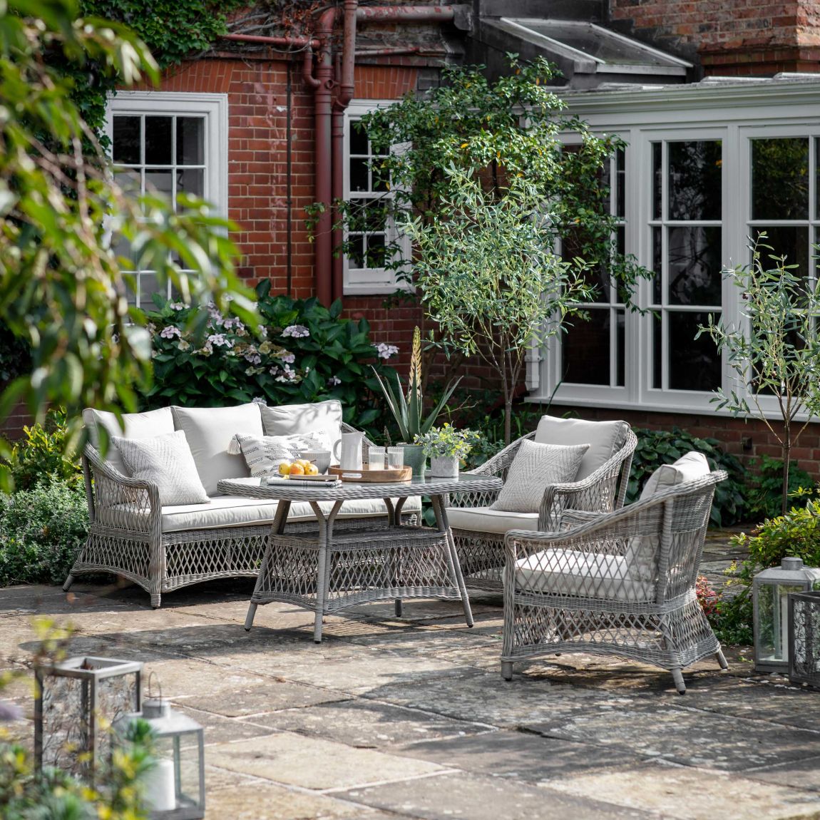 Kelsey Country Sofa Dining/Tea Set Stone main product photo