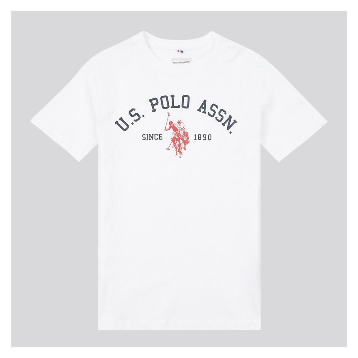 White Signature Arch Print T-Shirt main product photo