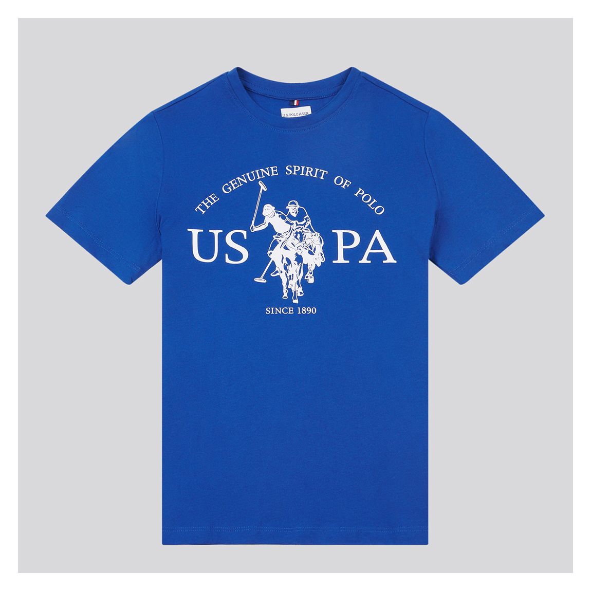 Blue USPA Circle Printed T-Shirt main product photo