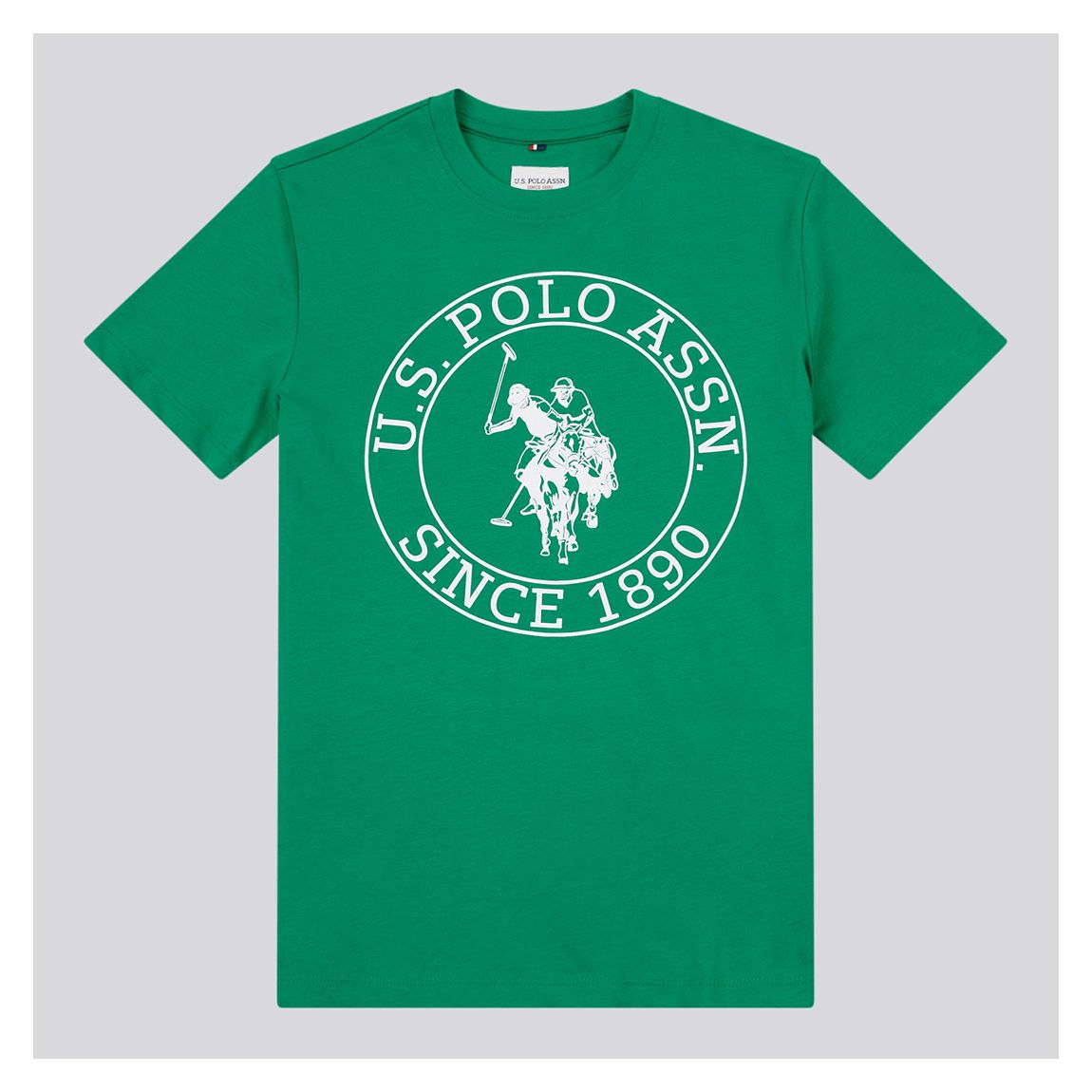 Green USPA Circle Print Tshirt main product photo
