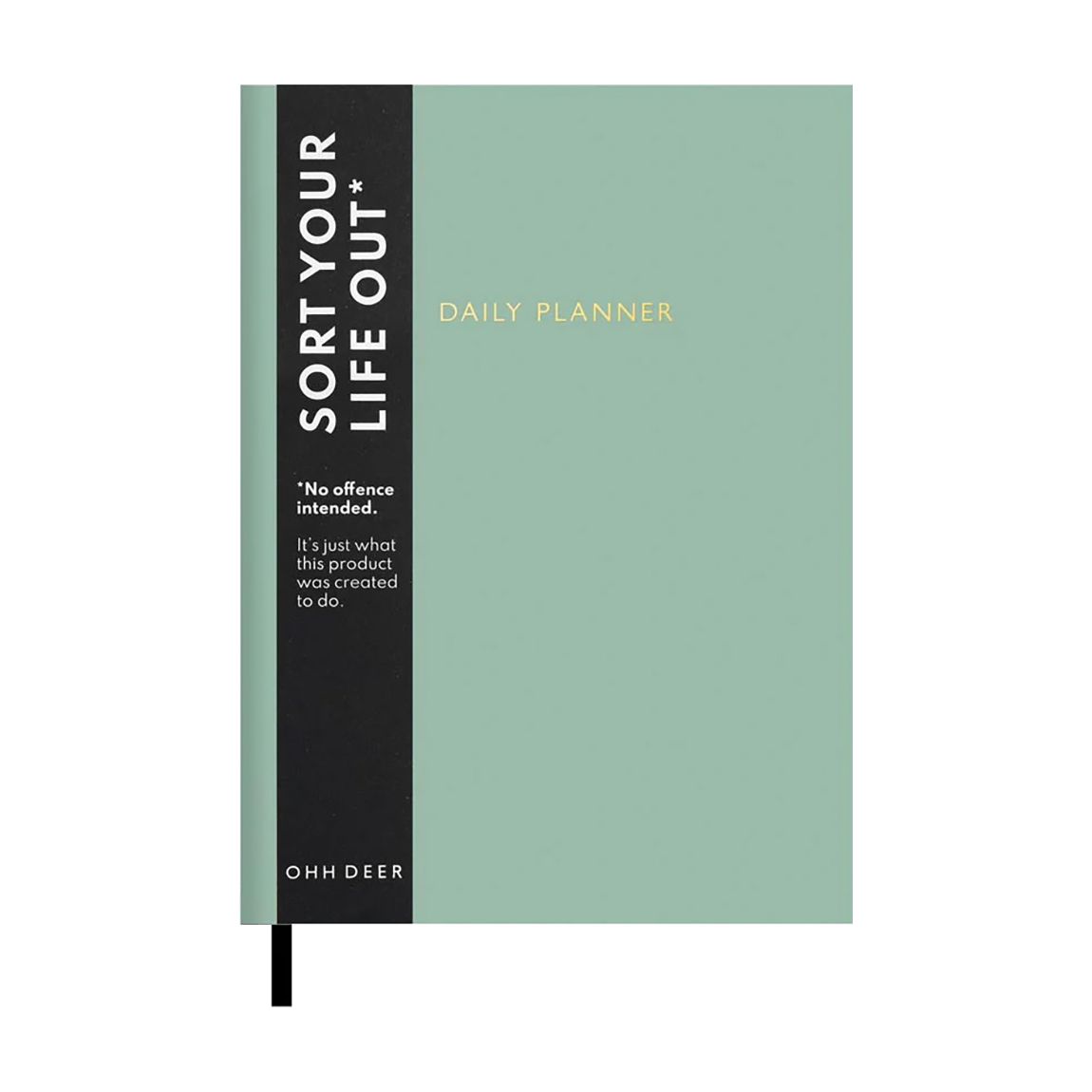 Sage Green Daily Planner, A5 main product photo