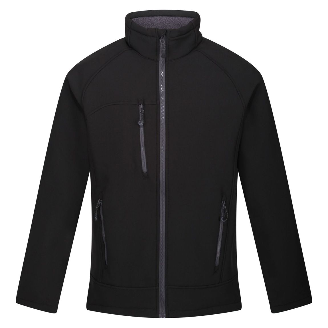 Soft Shell Jacket Polyester Black main product photo