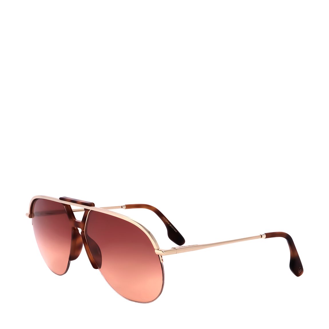 Gold/Wine Orange Victoria Beckham Sunglasses 65mm main product photo