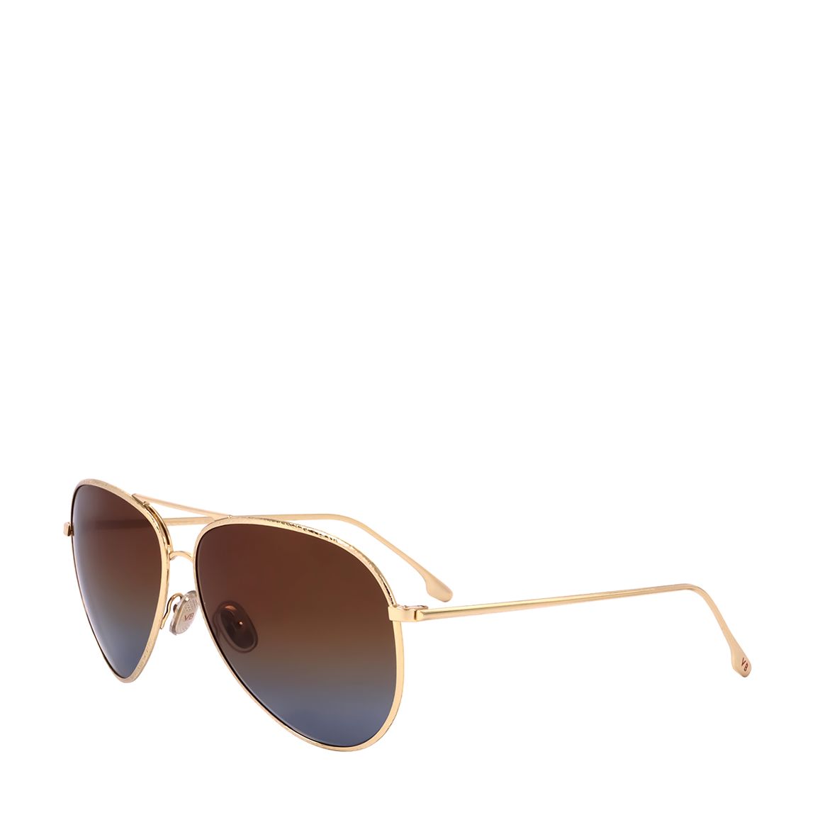 Gold/Brick-Blue Victoria Beckham Sunglasses 62mm main product photo