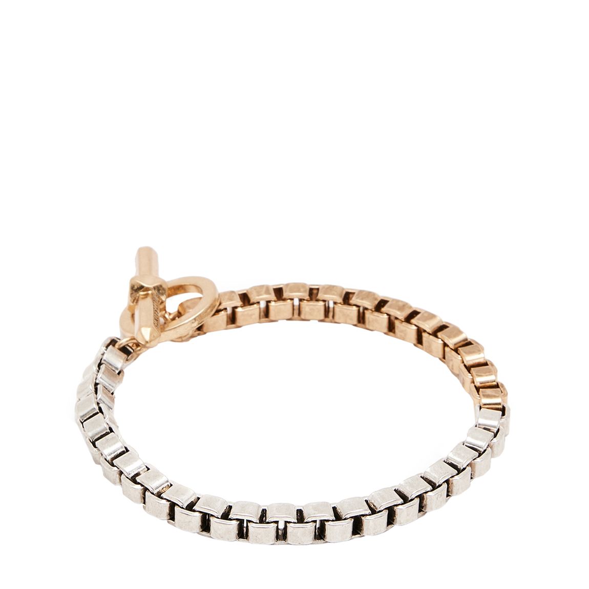 Gold Box Chain Bracelet main product photo