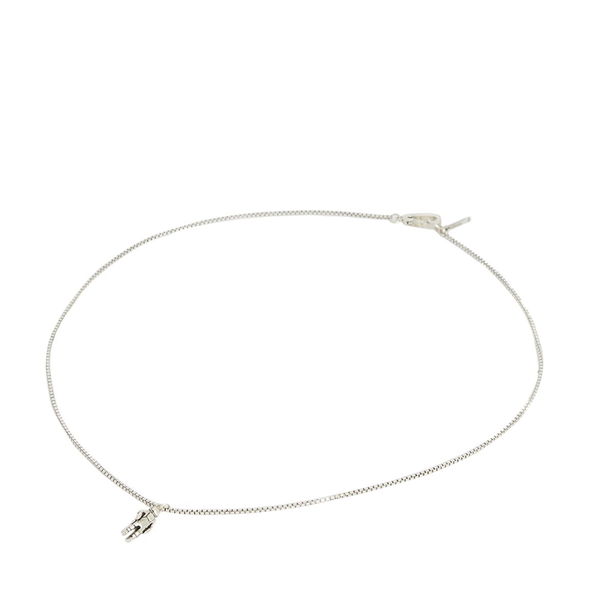 Silver Moon Man Pendant Necklace main product photo