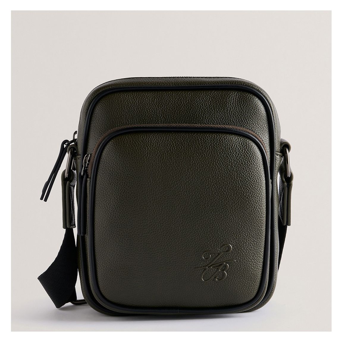 Khaki Script Flight Shoulder Bag main product photo