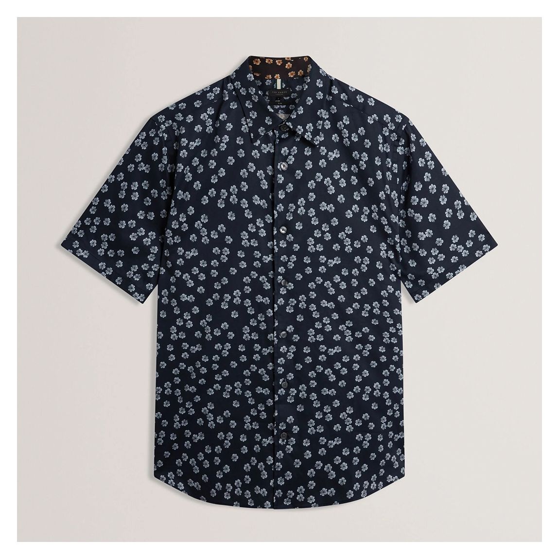 Navy Miksho Floral Shirt main product photo