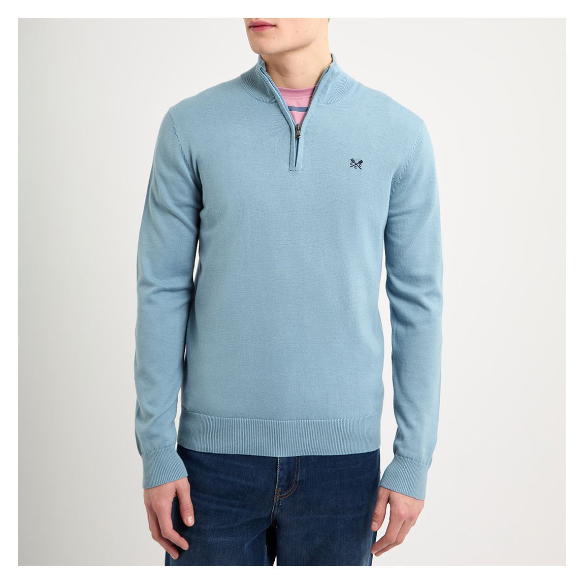 FRENCH RIB HALF ZIP main product photo