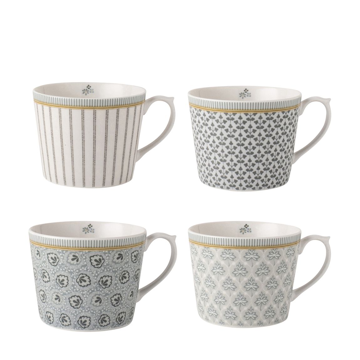 Set of 4 Tea Collectables Assorted Mugs, 30cl main product photo