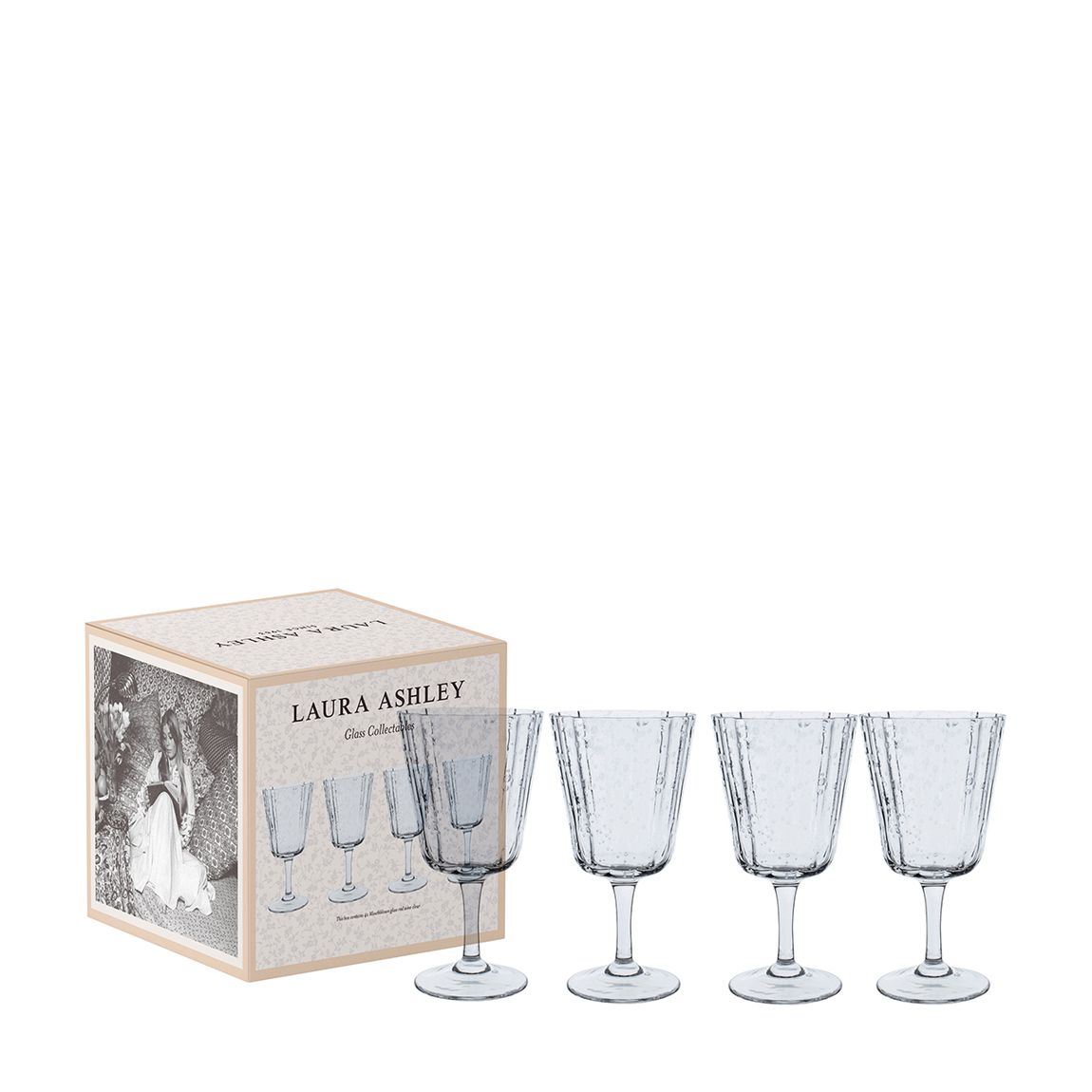 Set of 4 Collectables Clear Red Wine Glasses, 36cl main product photo