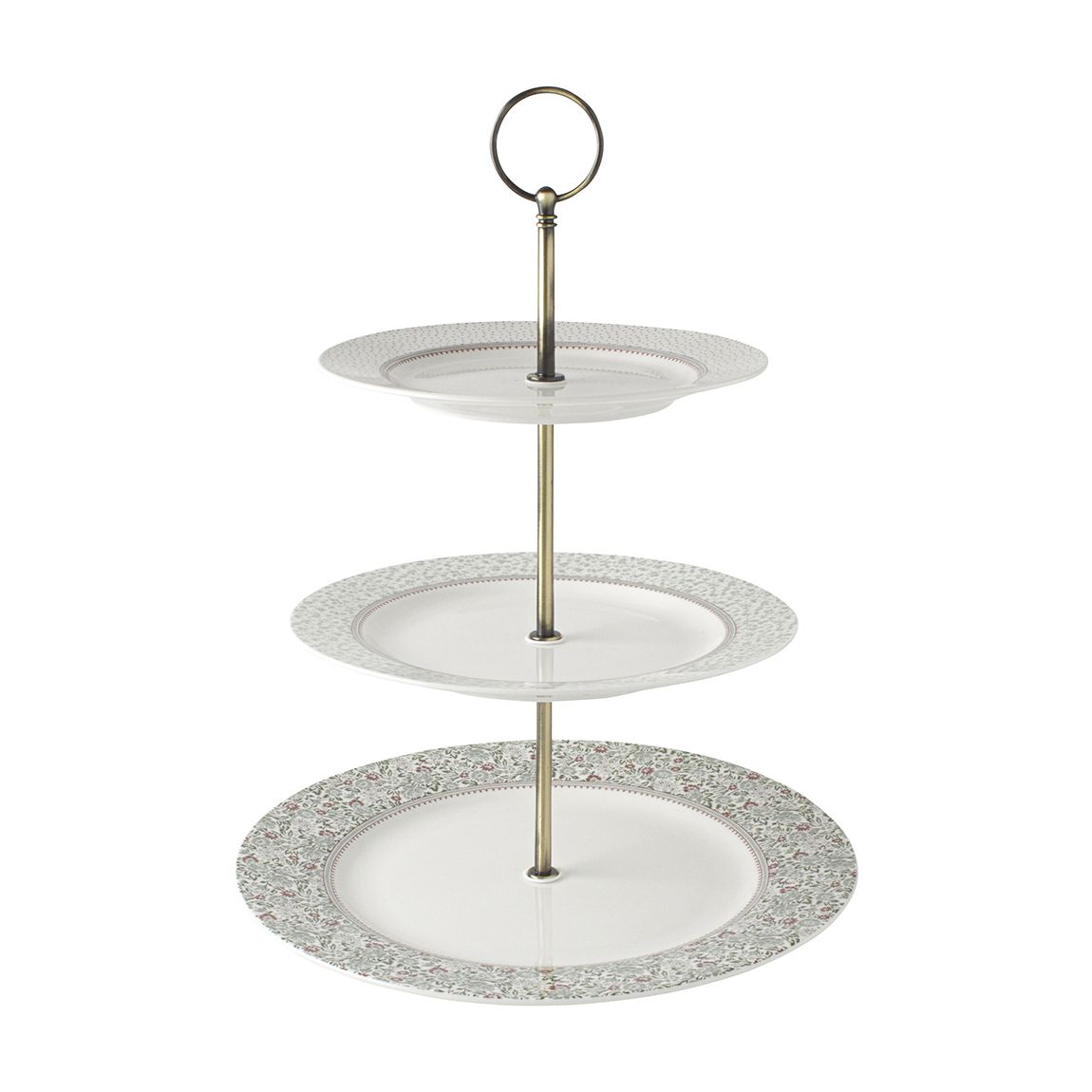 3 Tier Wild Clematis Collectable Cake Stand main product photo