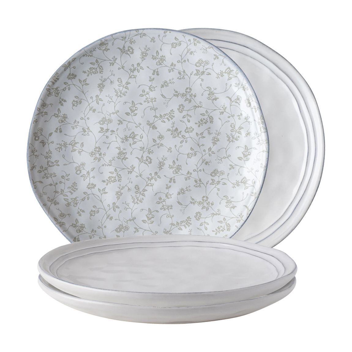 Set of 4 Artisan Collectable Plates, 23cm main product photo