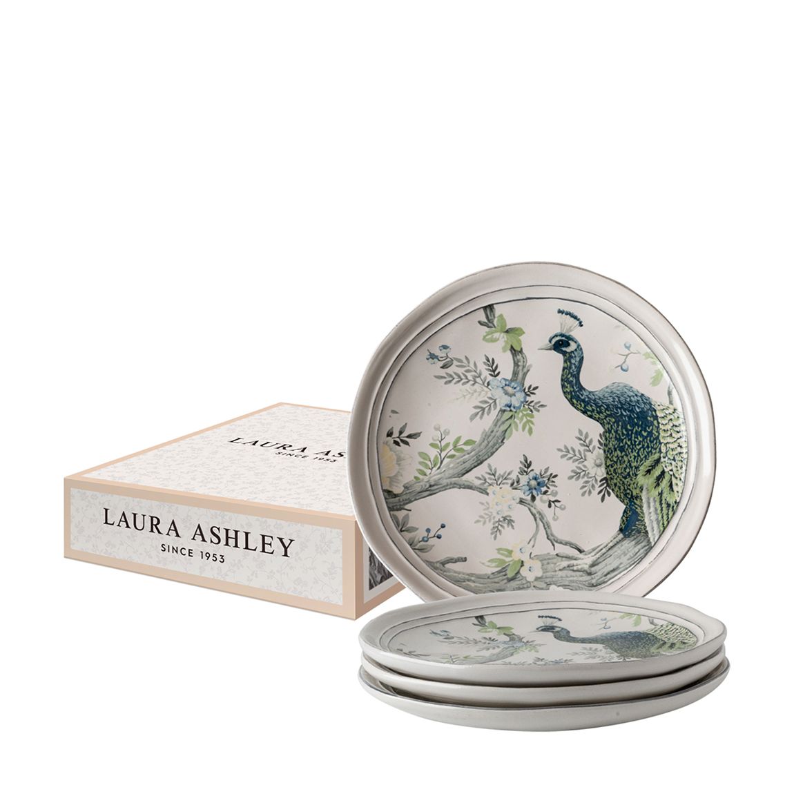 Set of 4 Belvedere Plates, 20cm main product photo