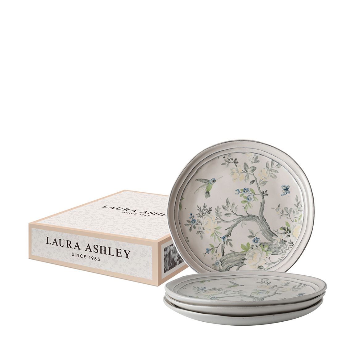 Set of 4 Belvedere Plates, 23cm main product photo