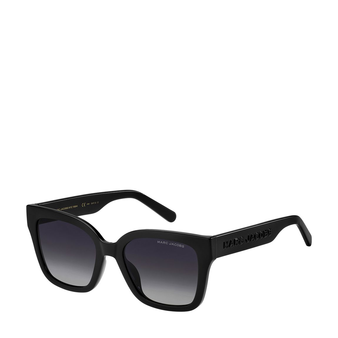 Black Rectangular Sunglasses 53mm main product photo