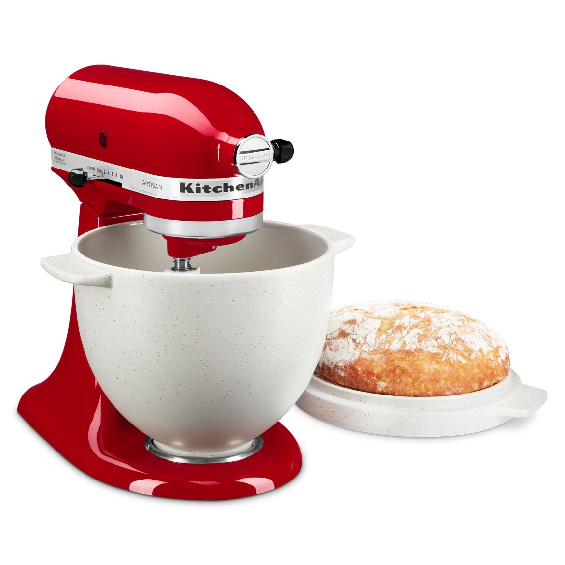 4.7L Ceramic Bread Bowl With Lid main product photo