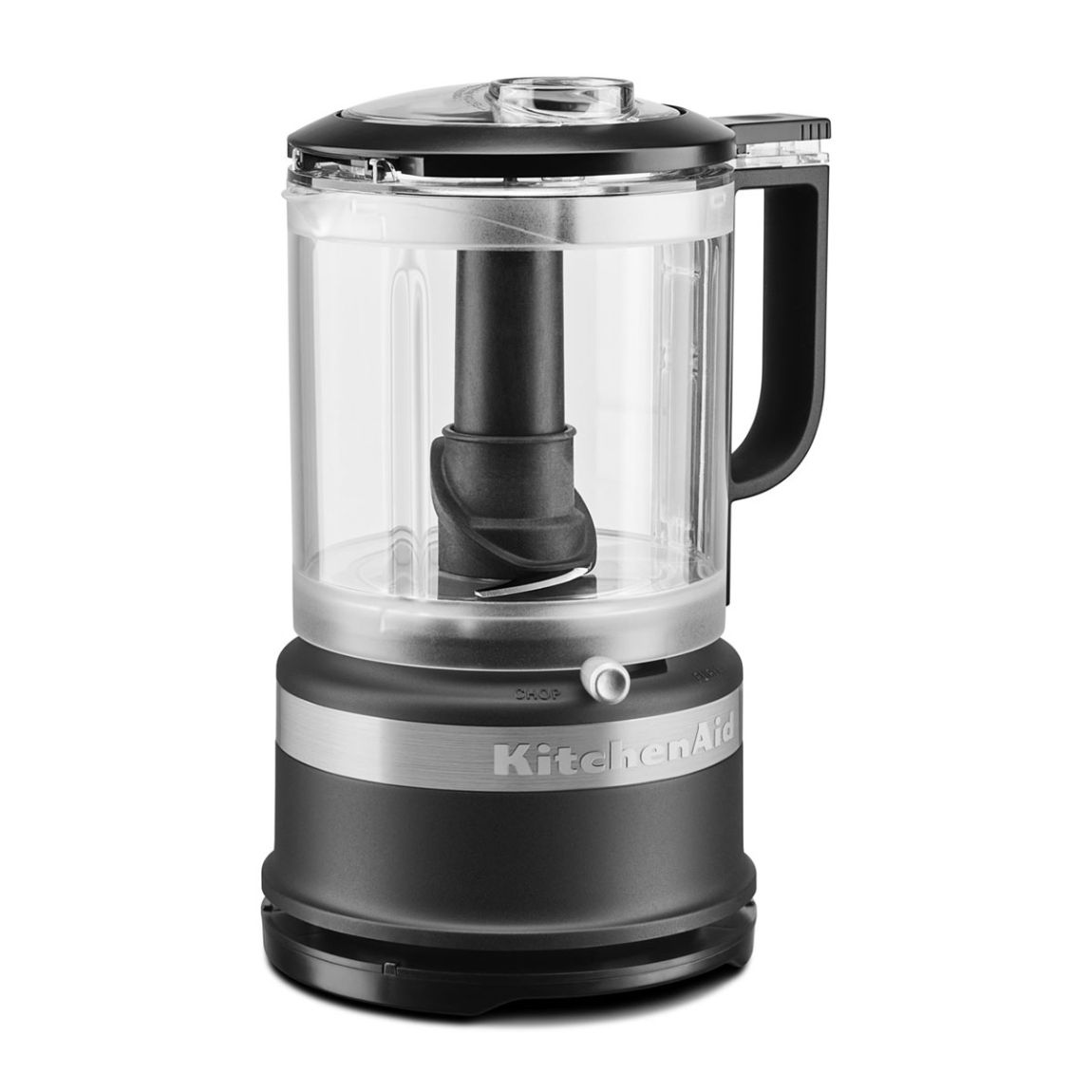 Matte Black Food Chopper, 1.2L main product photo