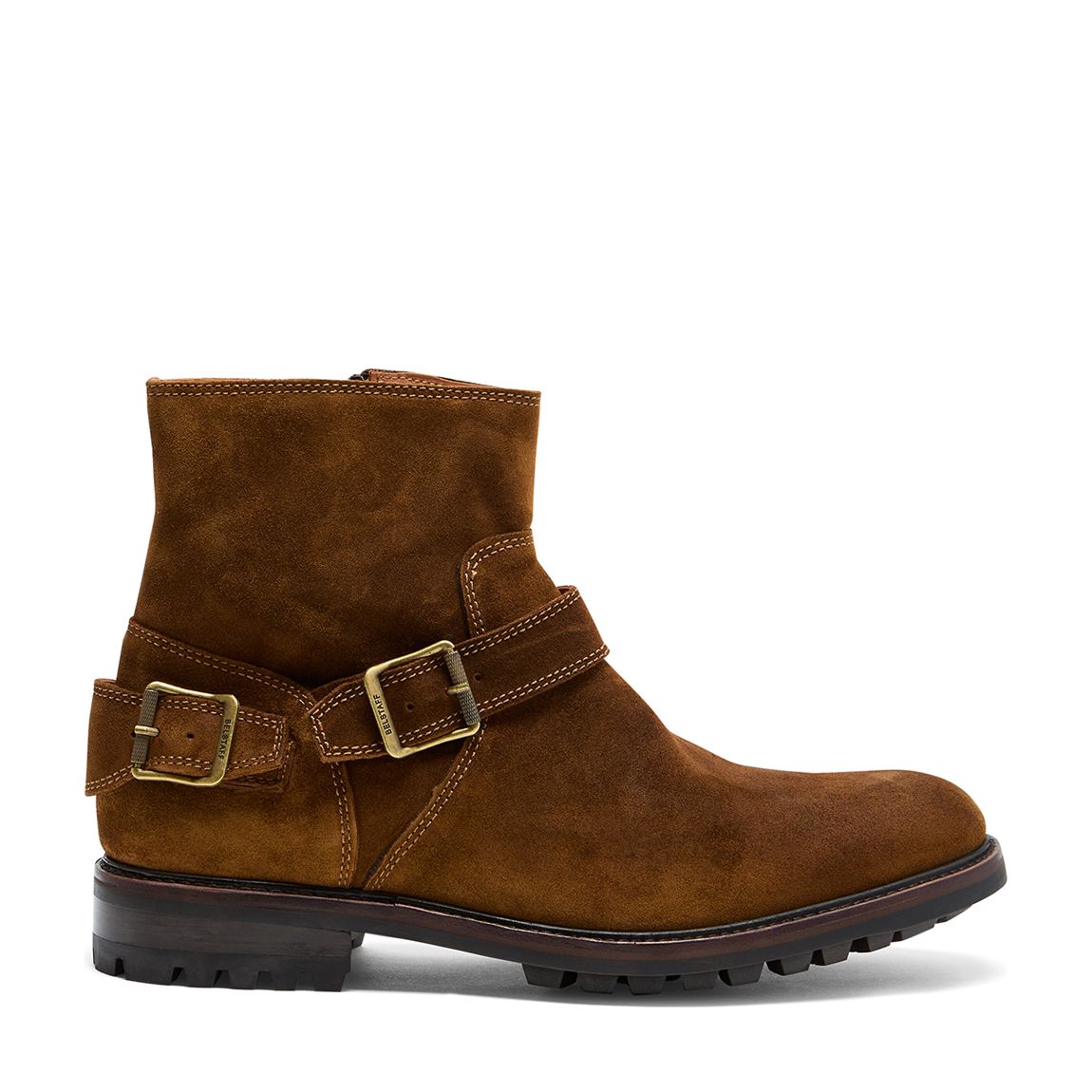 Brown Trialmaster Zip Up Leather Boots main product photo