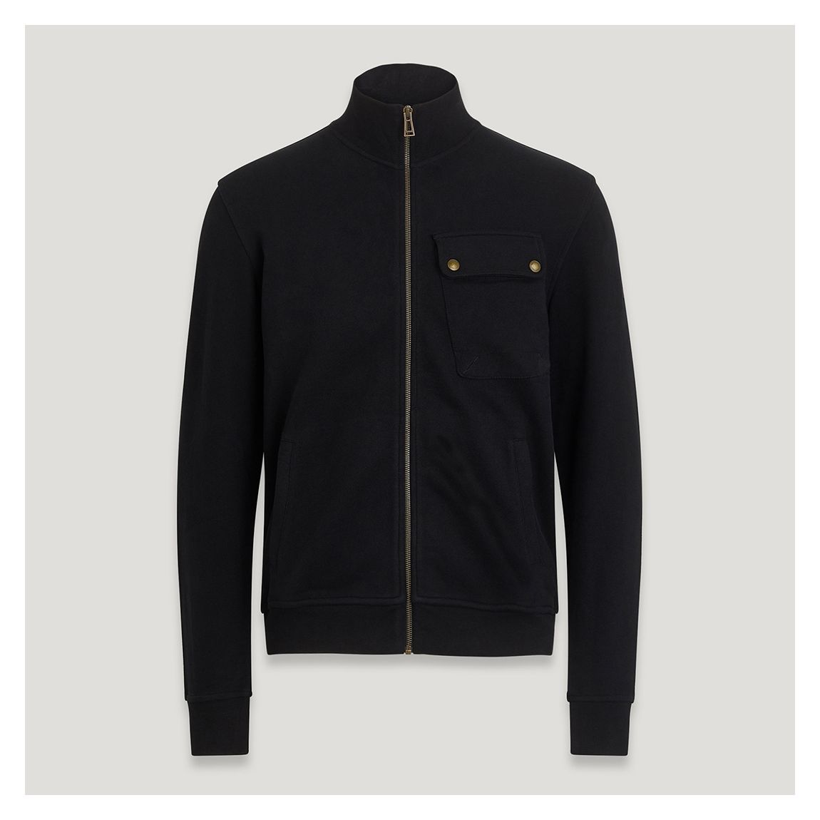 Black Belstaff Royal Enfield Zip Through Jacket main product photo