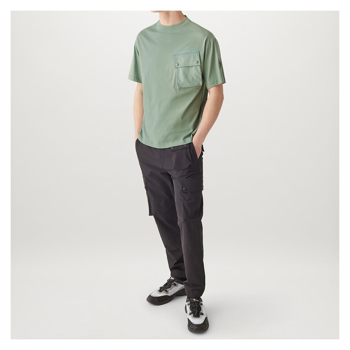 Green Flow Cotton T-Shirt main product photo