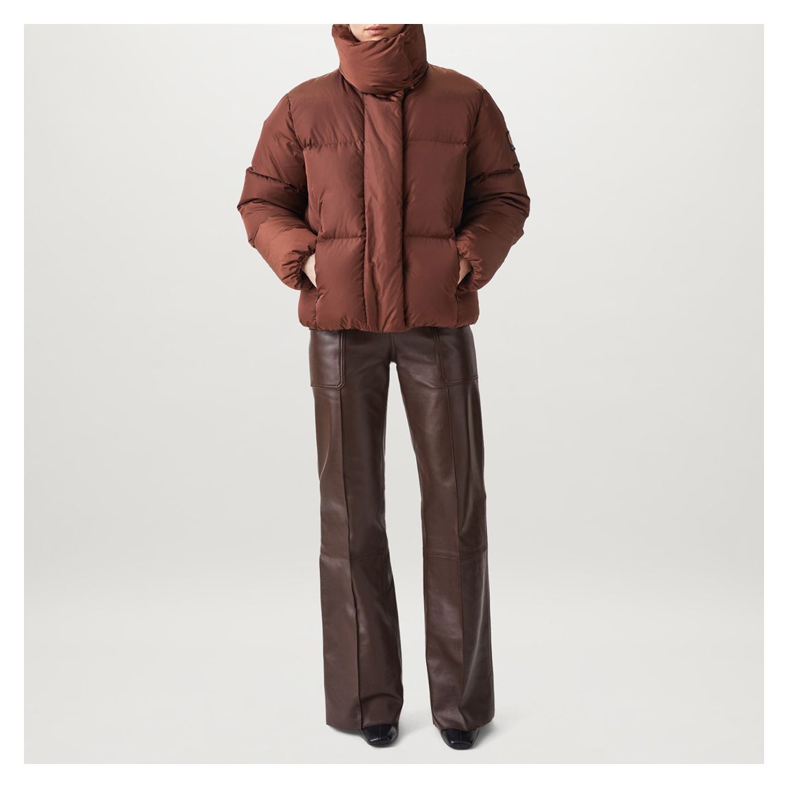 Brown Juniper Padded Jacket main product photo