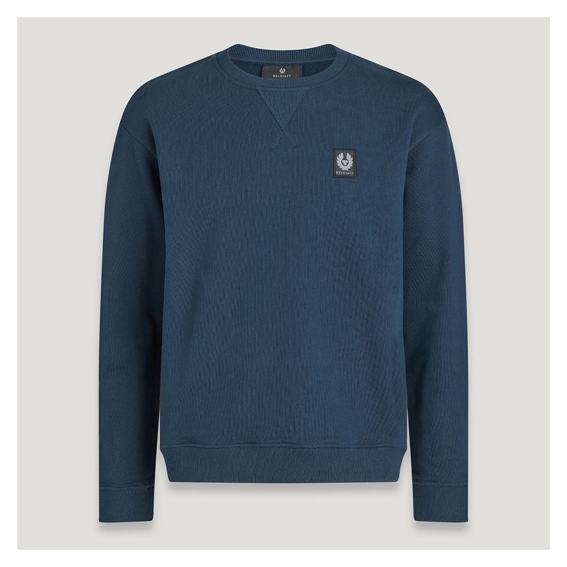 Navy Jefferson Cotton Sweatshirt main product photo