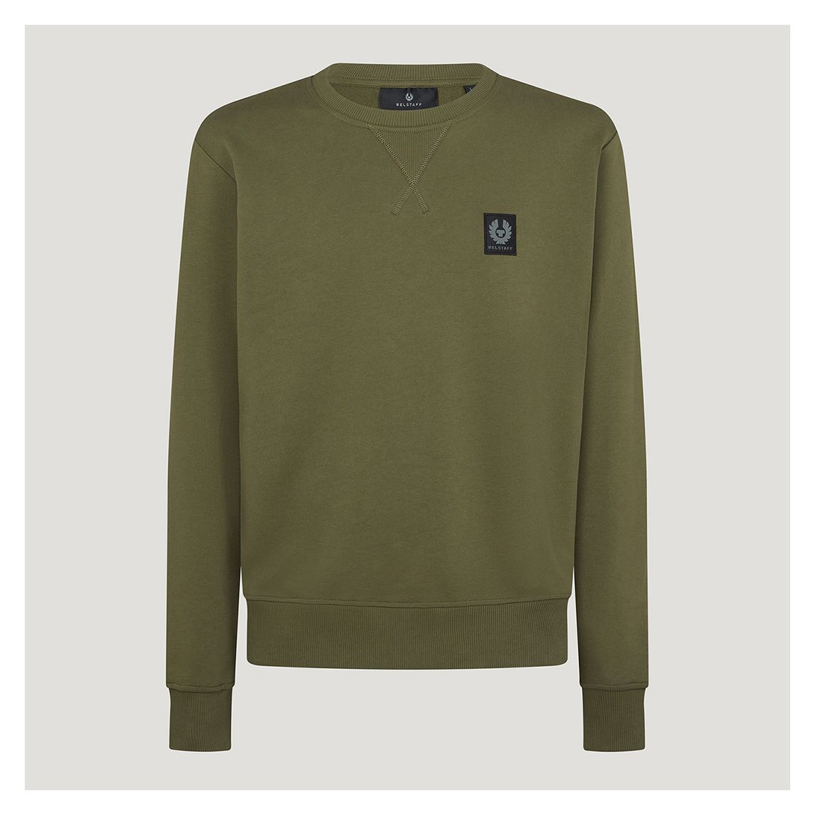 Olive Jefferson Cotton Sweatshirt main product photo