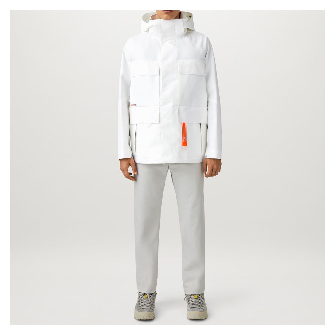 White Challenger Jacket main product photo